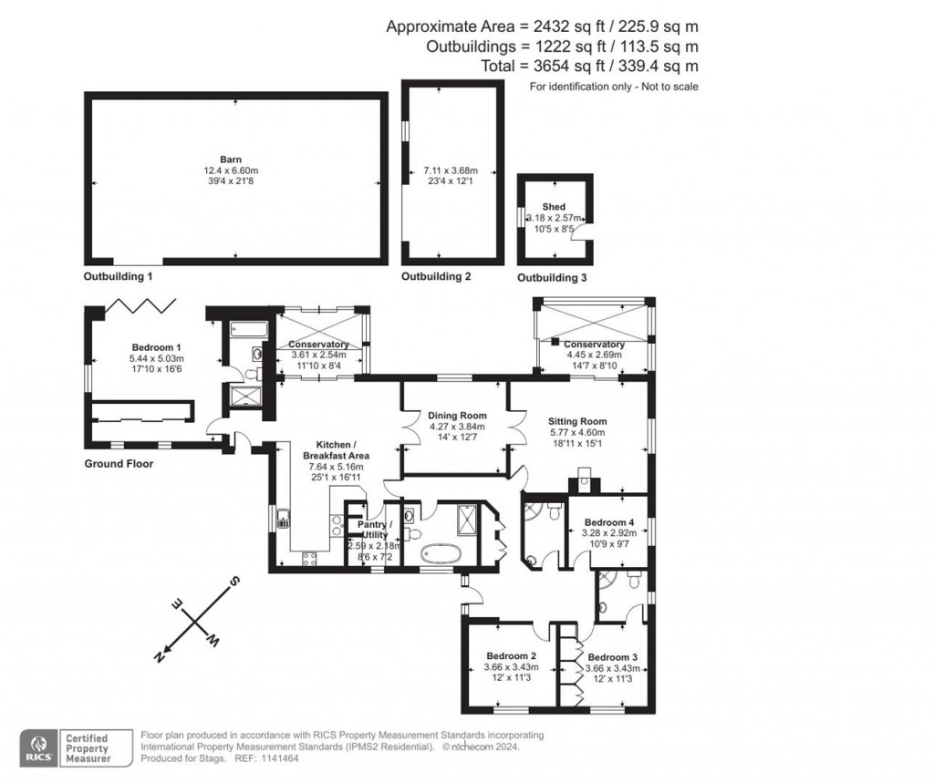 Floorplans For Holcombe Rogus, Wellington