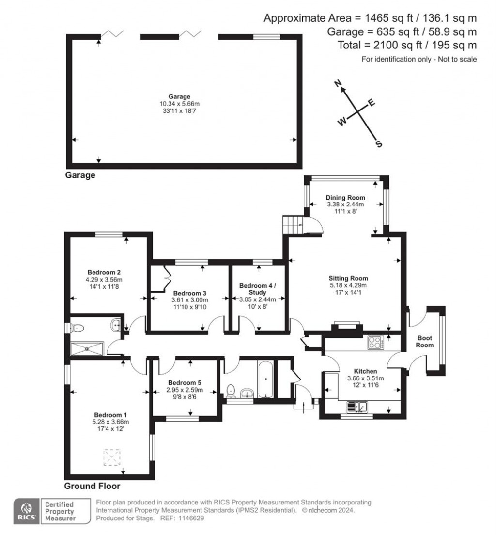 Floorplans For Bursdon, Hartland, Bideford