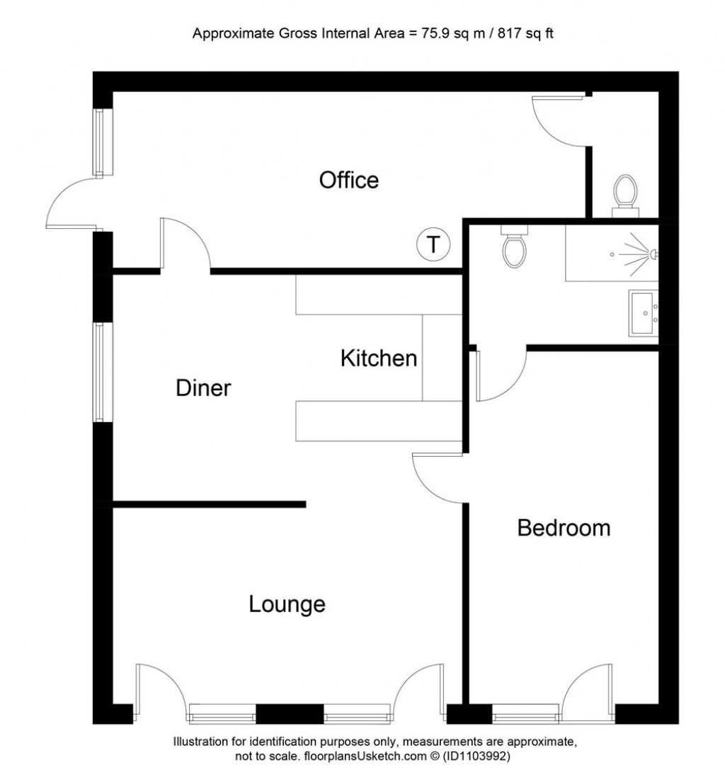 Floorplans For Saunton Road, Braunton