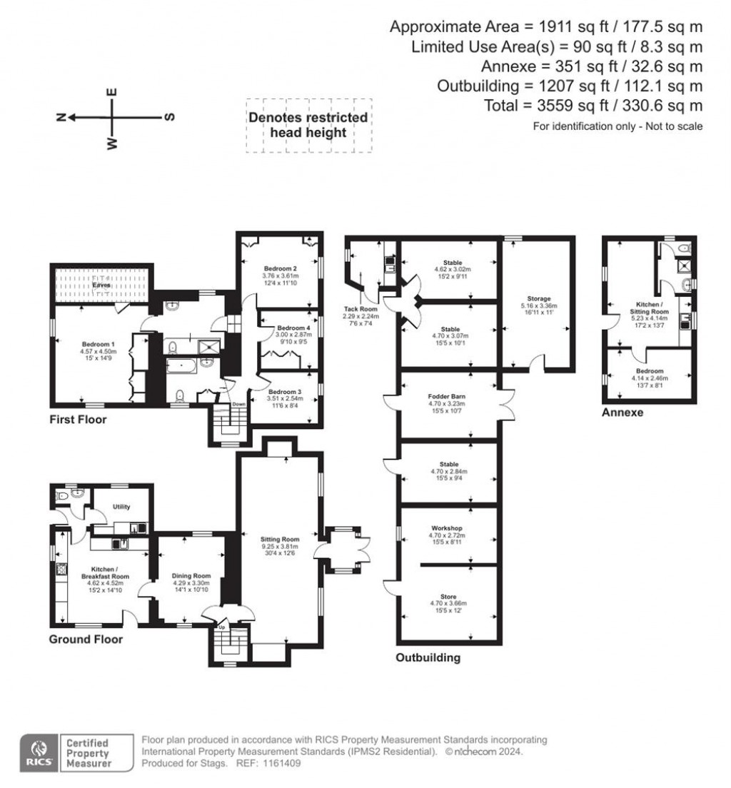 Floorplans For St Cleer, Liskeard