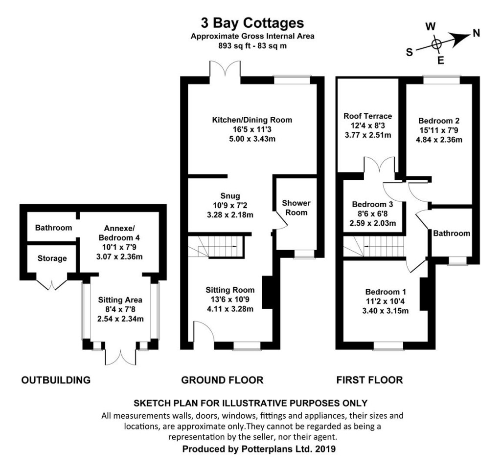 Floorplans For Bembridge, Isle of Wight
