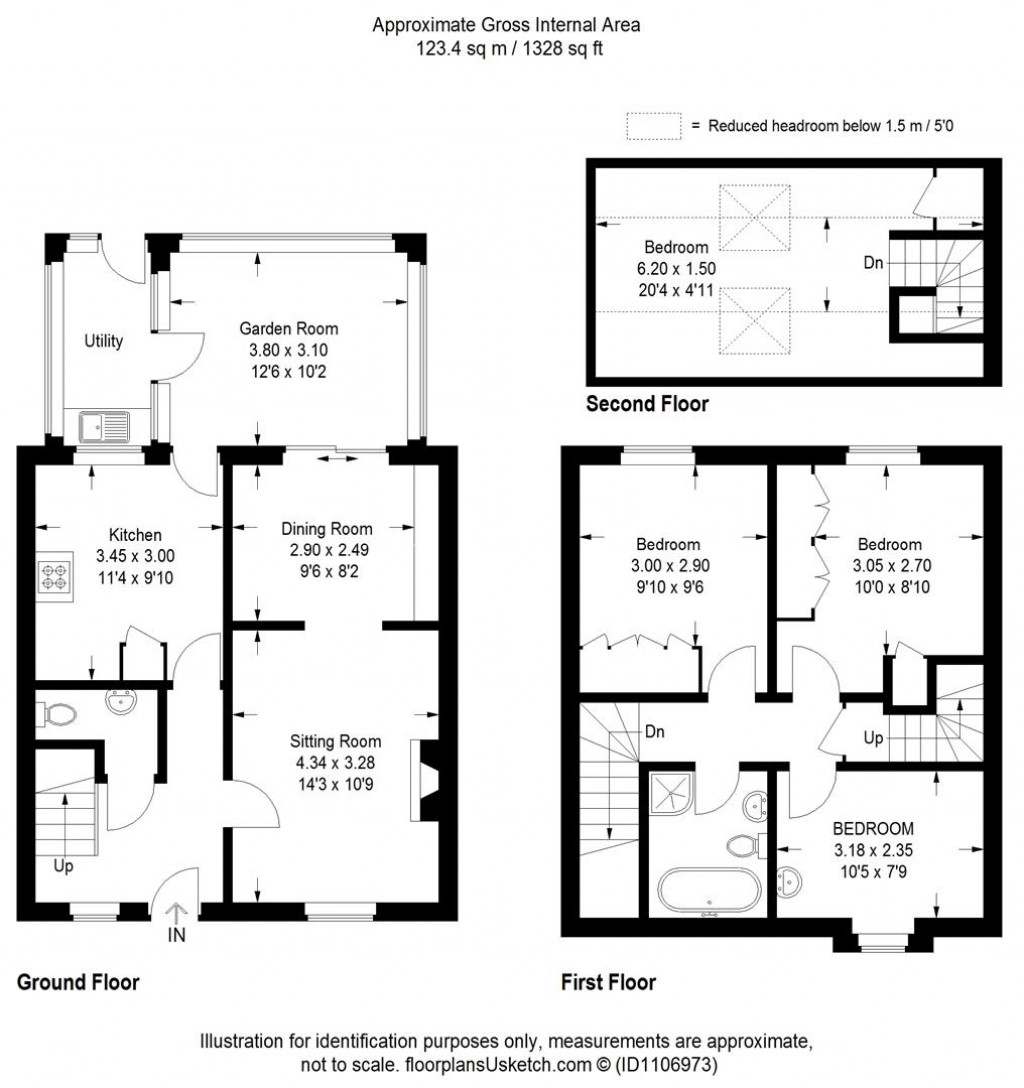Floorplans For The Barton, Huish Champflower, Taunton