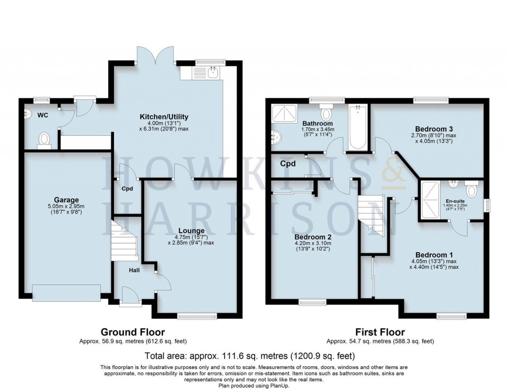 Floorplans For Primrose Walk, Ravenstone, LE67