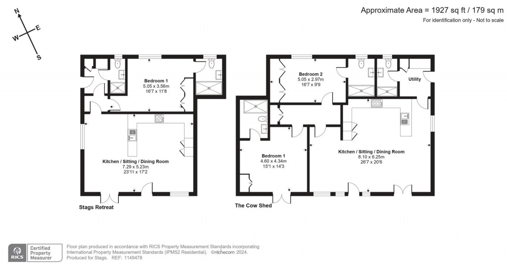 Floorplans For Bradford Abbas, Sherborne