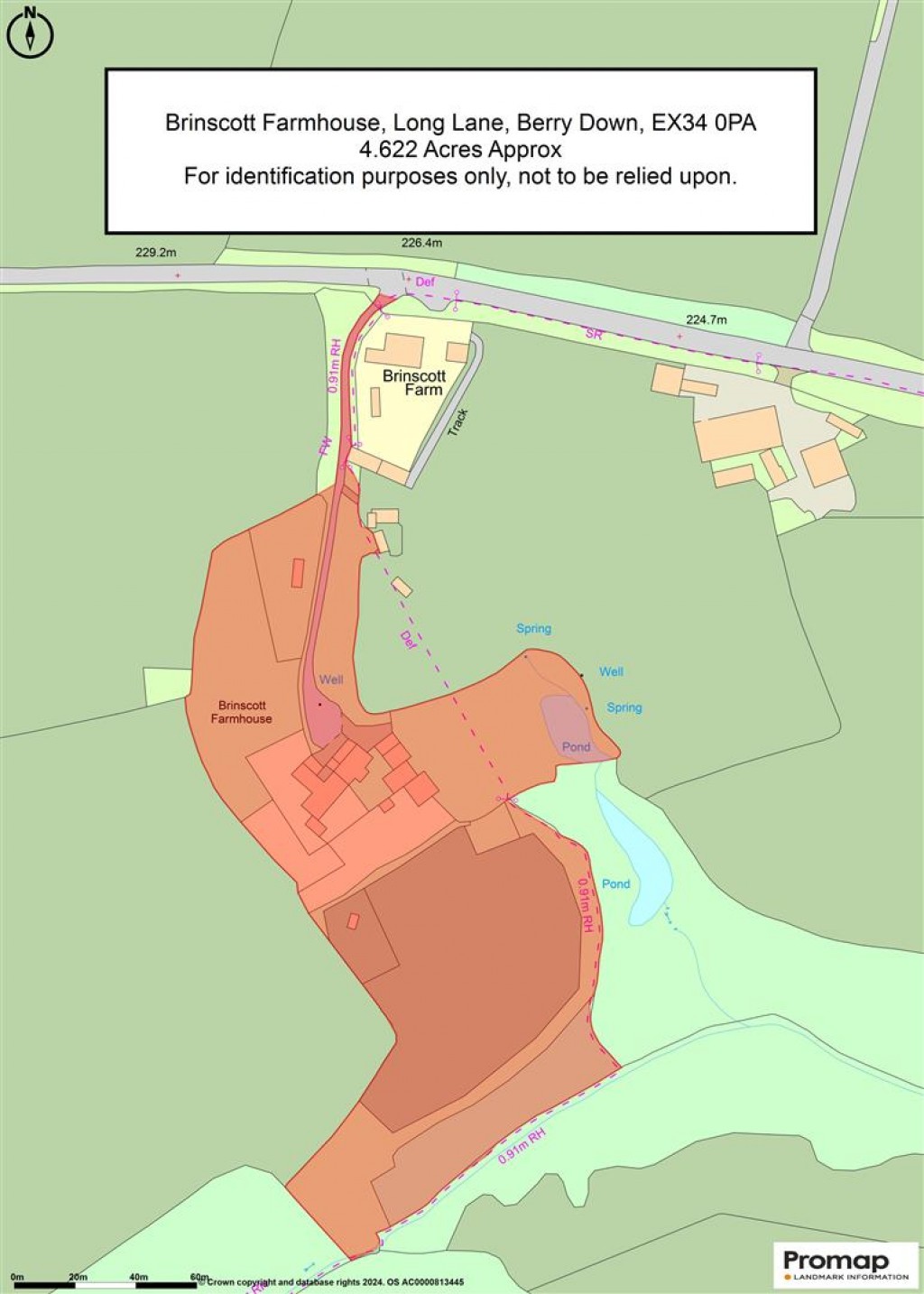 Floorplans For Long Lane, Berry Down, Combe Martin