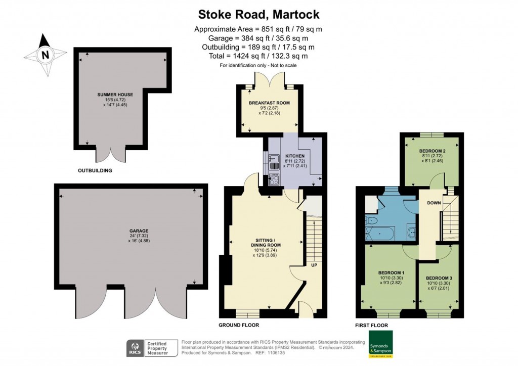 Floorplans For Stoke Road, Martock