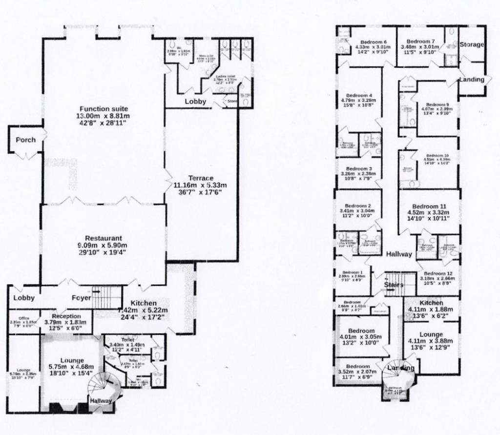 Floorplans For Canaan Way, Ottery St. Mary