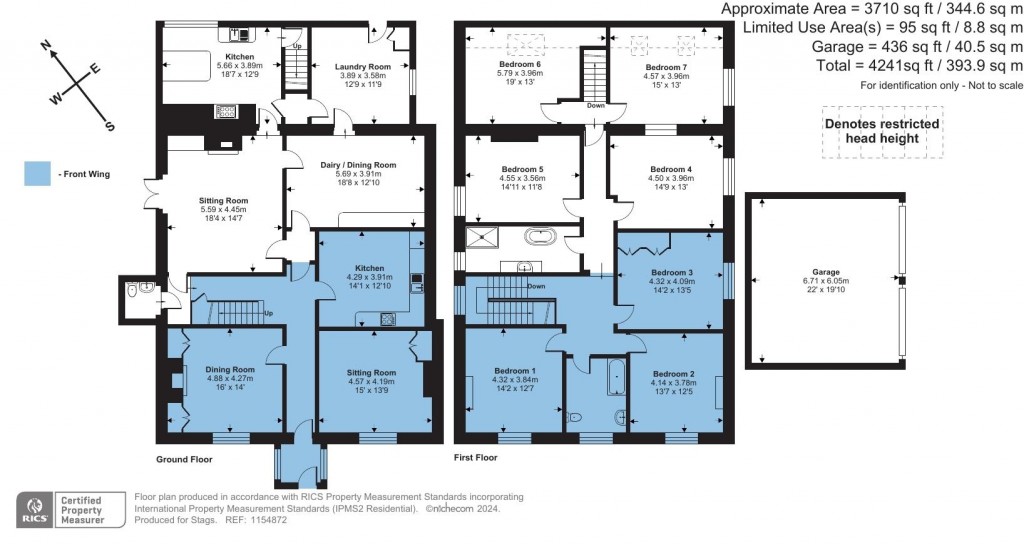 Floorplans For Lower Park Road, Braunton