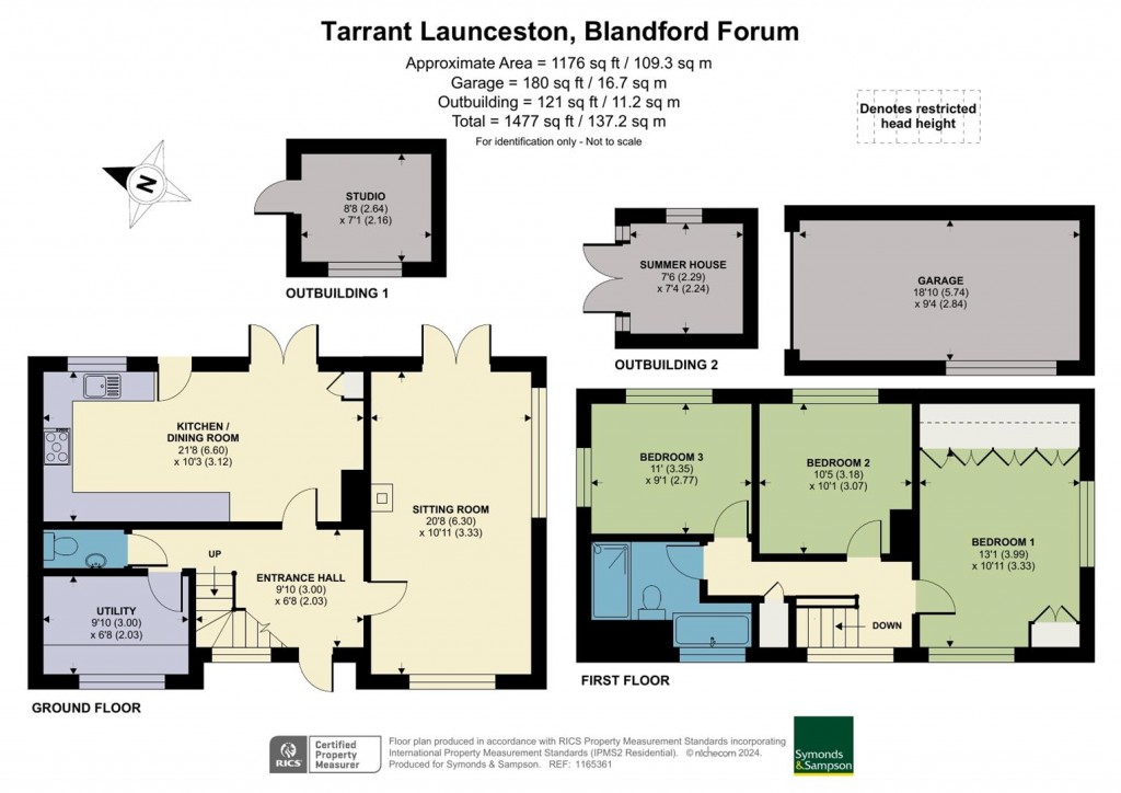 Floorplans For Tarrant Launceston, Blandford Forum