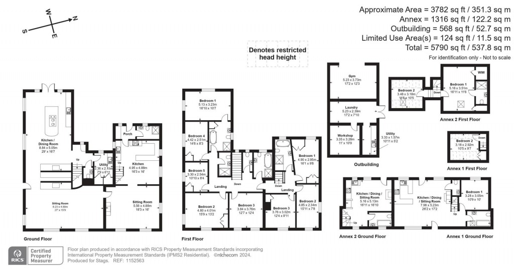 Floorplans For Hunthay, Axminster