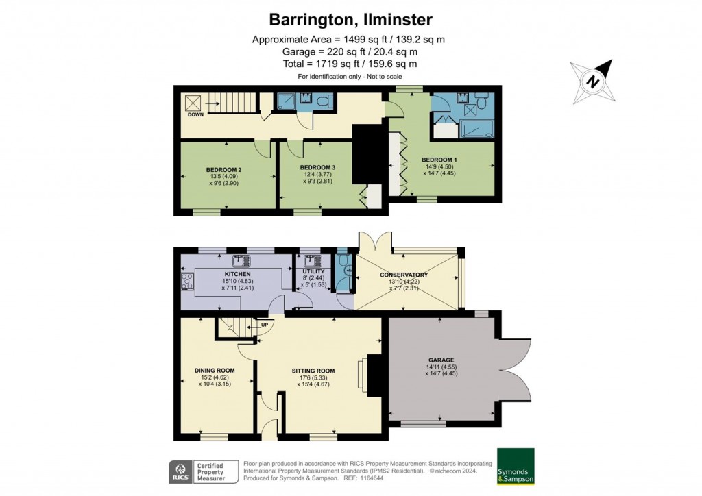 Floorplans For Water Street, Barrington, Ilminster