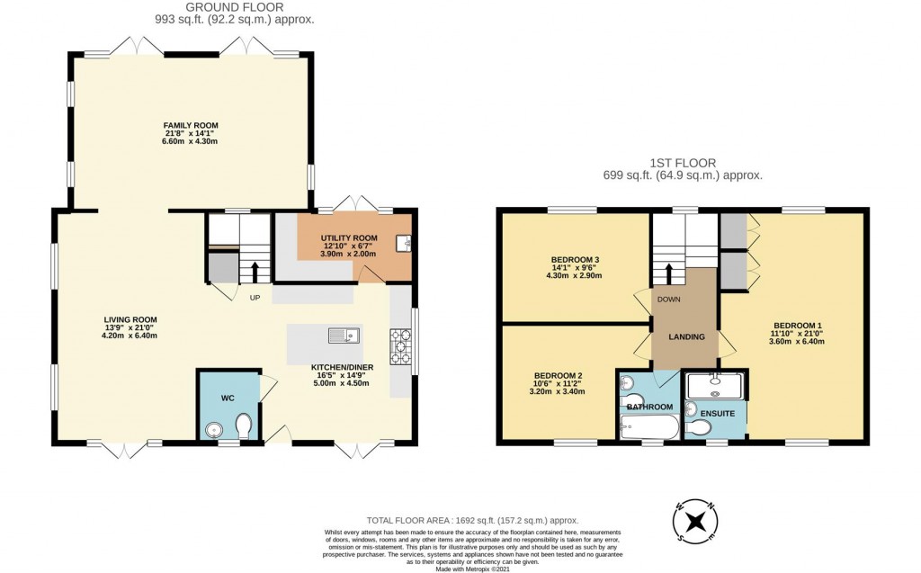 Floorplans For Cranmore, Isle of Wight
