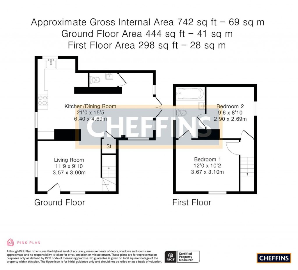 Floorplans For Pound Green, Cowlinge