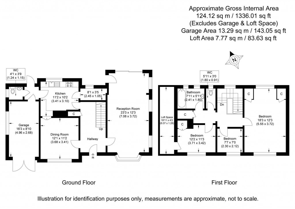 Floorplans For Margaret Way, Saffron Walden