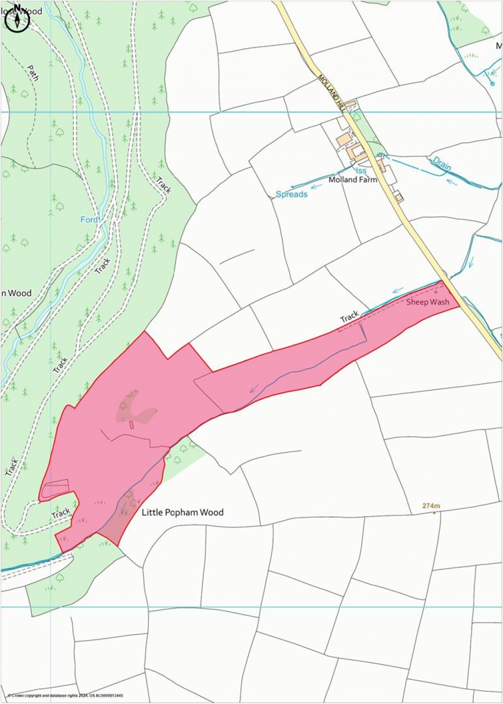 Floorplans For Molland Cross, South Molton