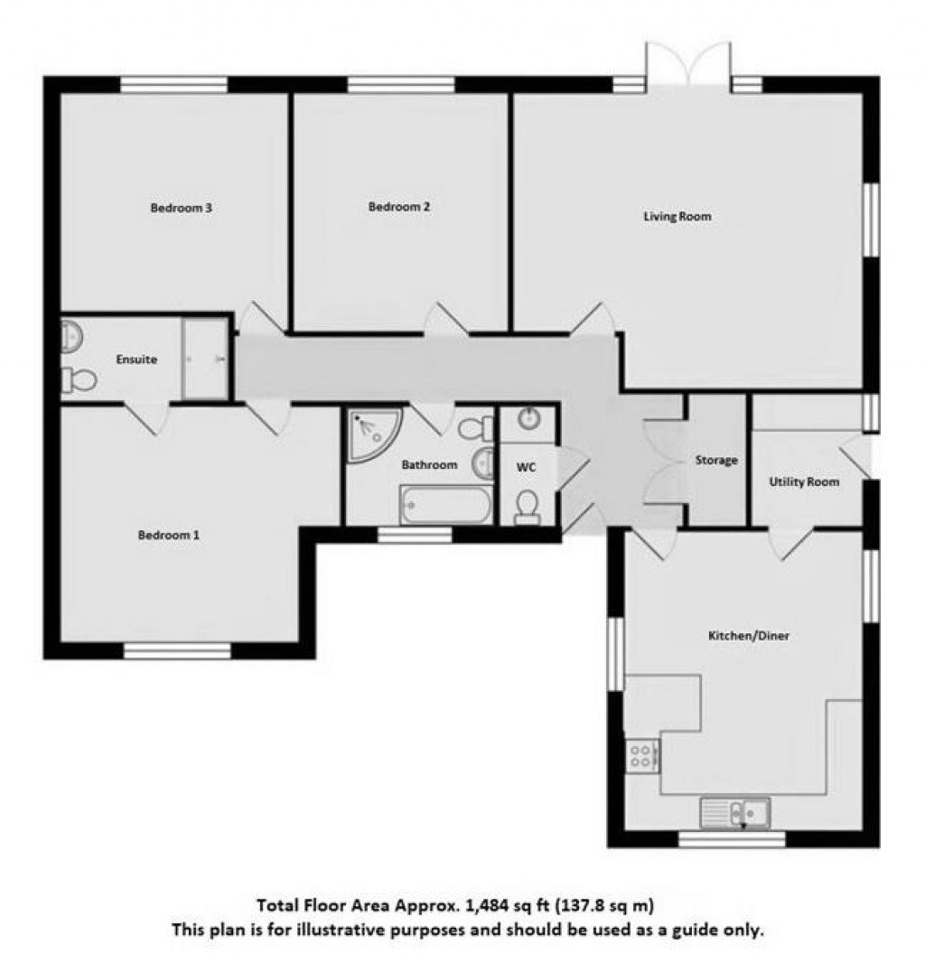 Floorplans For Fordham Road, Isleham