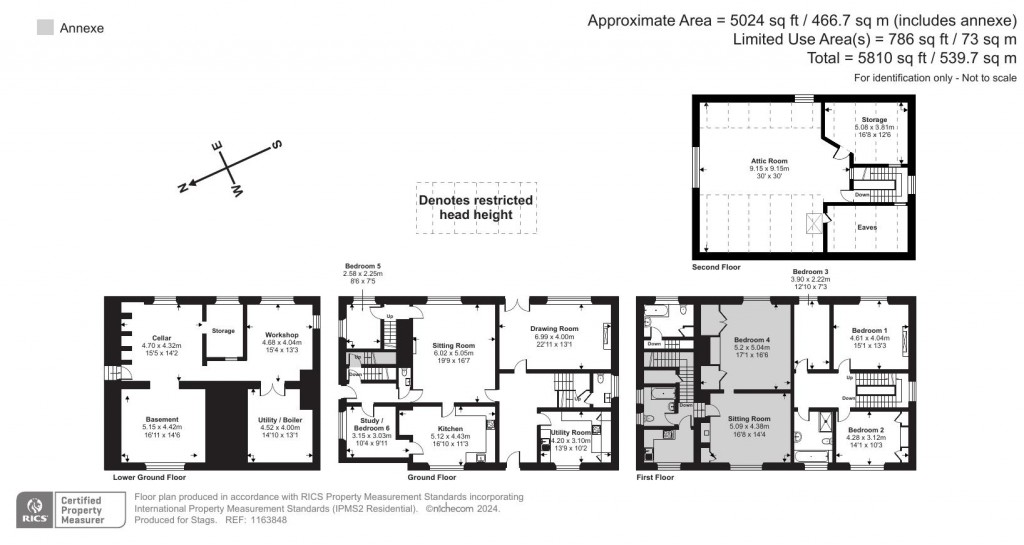 Floorplans For 23 Silver Street, Buckfastleigh