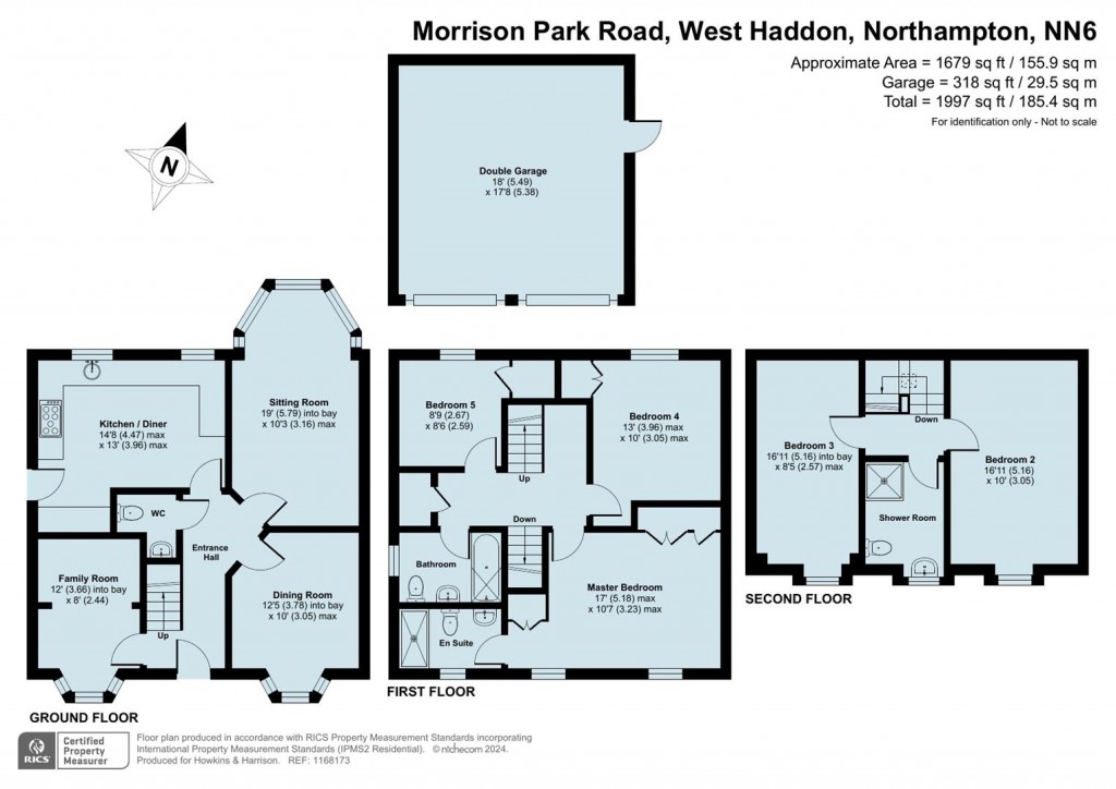 Floorplans For Morrison Park Road, West Haddon, Northampton, NN6