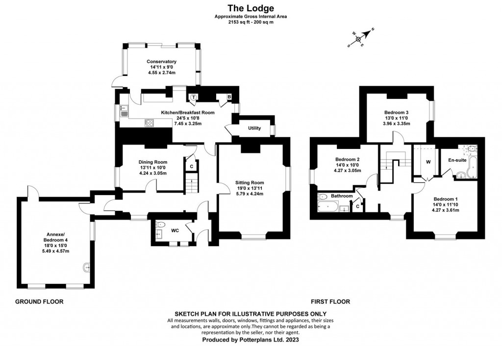 Floorplans For Alverstone, Isle of Wight