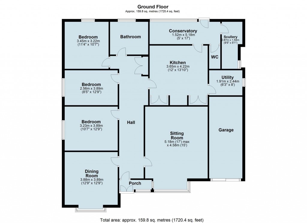 Floorplans For Little Lane, Desford, LE9