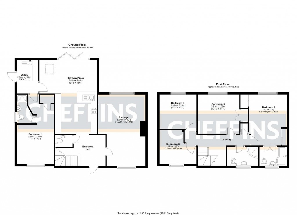 Floorplans For Upton Lane, Littleport, Ely