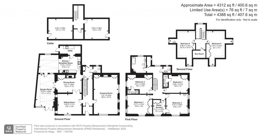 Floorplans For East Street, Bovey Tracey, Newton Abbot