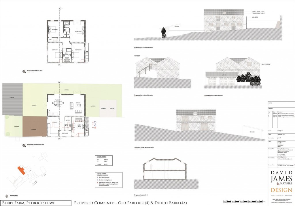 Floorplans For Petrockstowe, Okehampton