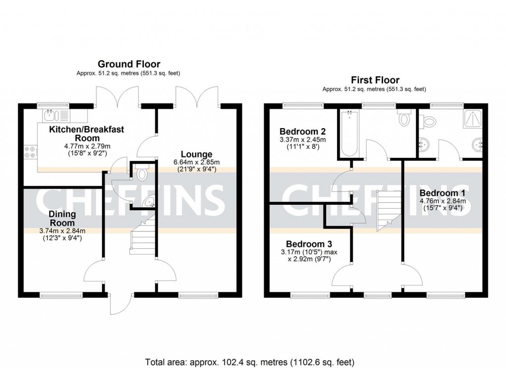 Floorplans For Main Street, Wardy Hill