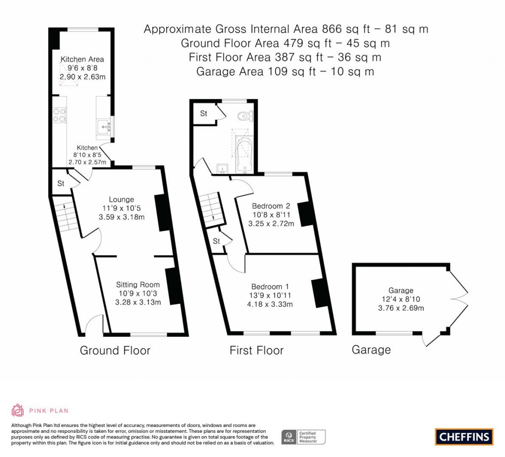 Floorplans For Argyle Street, Cambridge
