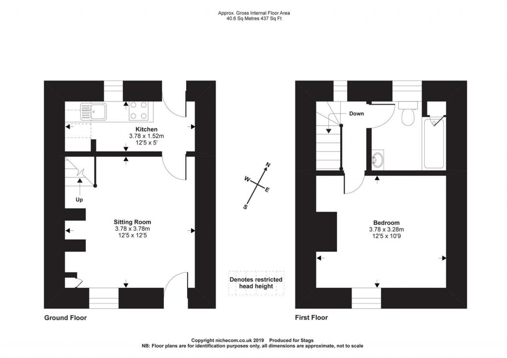 Floorplans For 5 St Andrews Road, Bridport