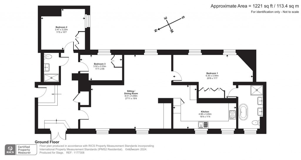 Floorplans For Southernhay East, Exeter