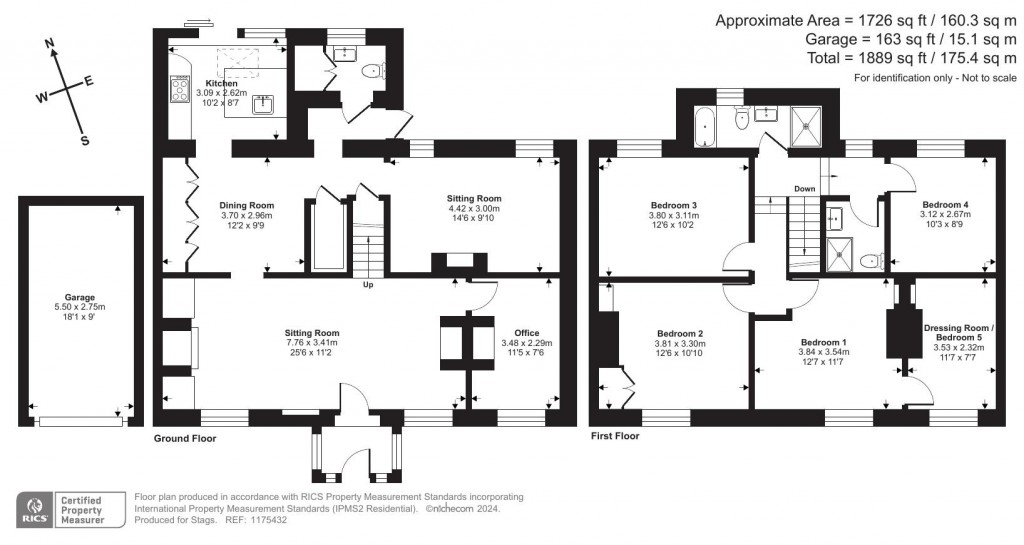 Floorplans For The Street, Charmouth, Bridport