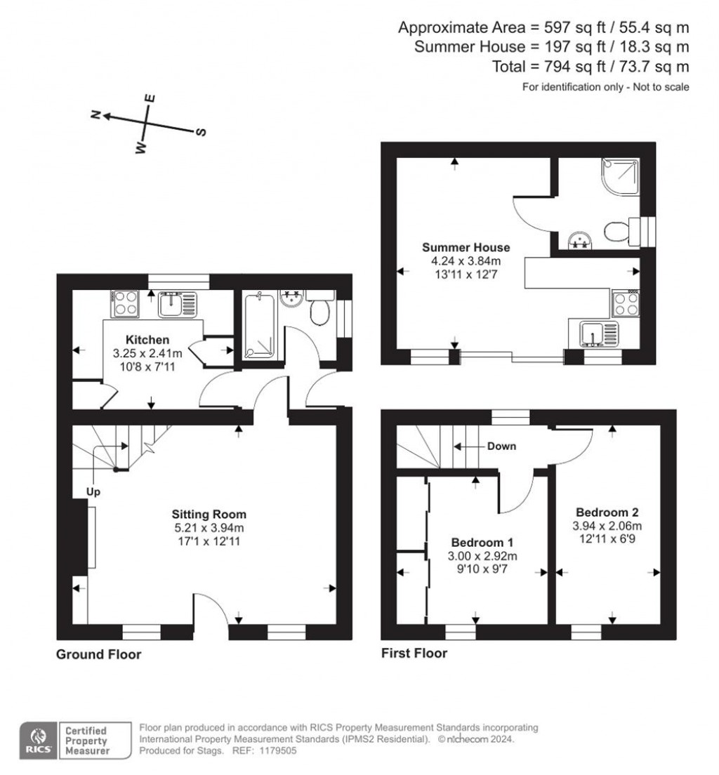 Floorplans For High Street, Hemyock, Cullompton