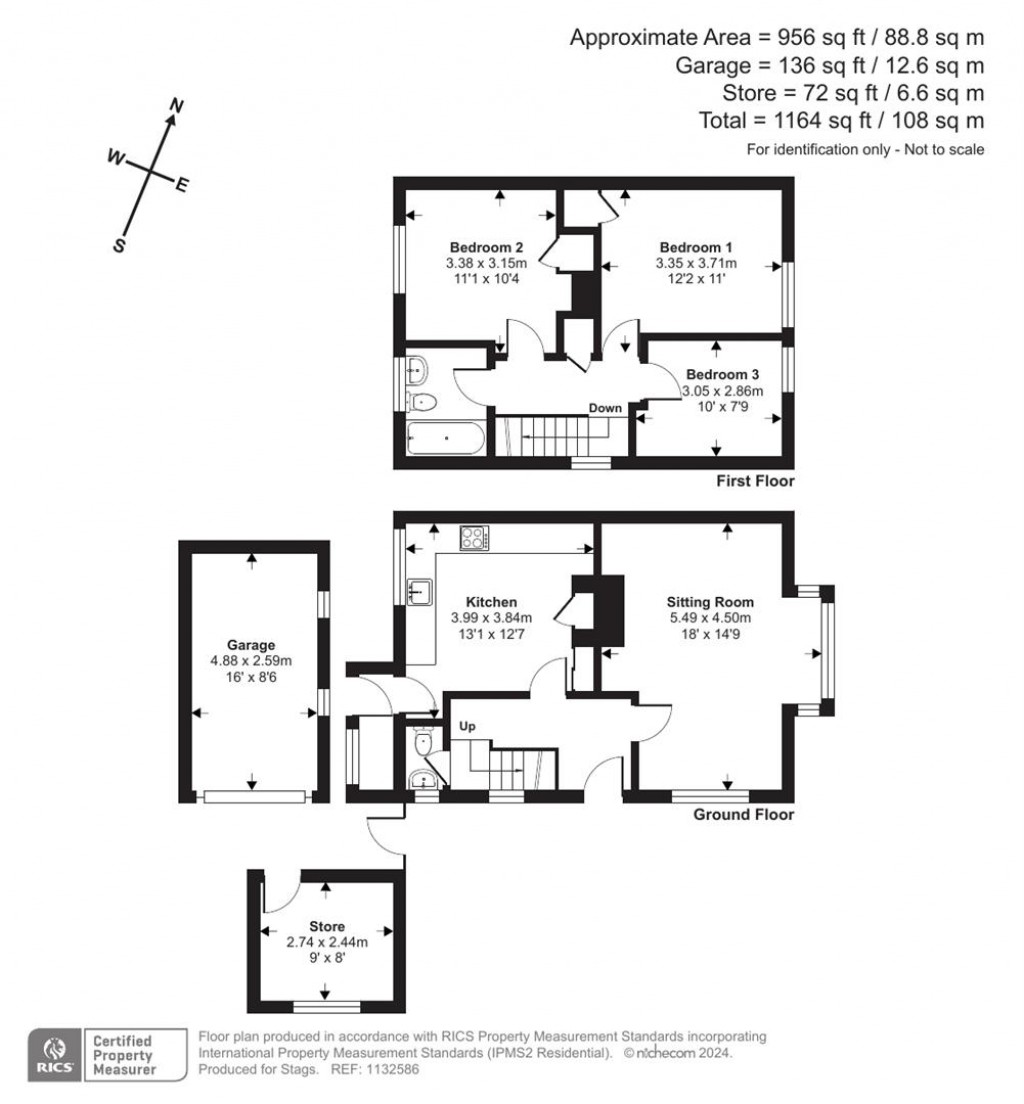 Floorplans For Higher Westonfields, Totnes