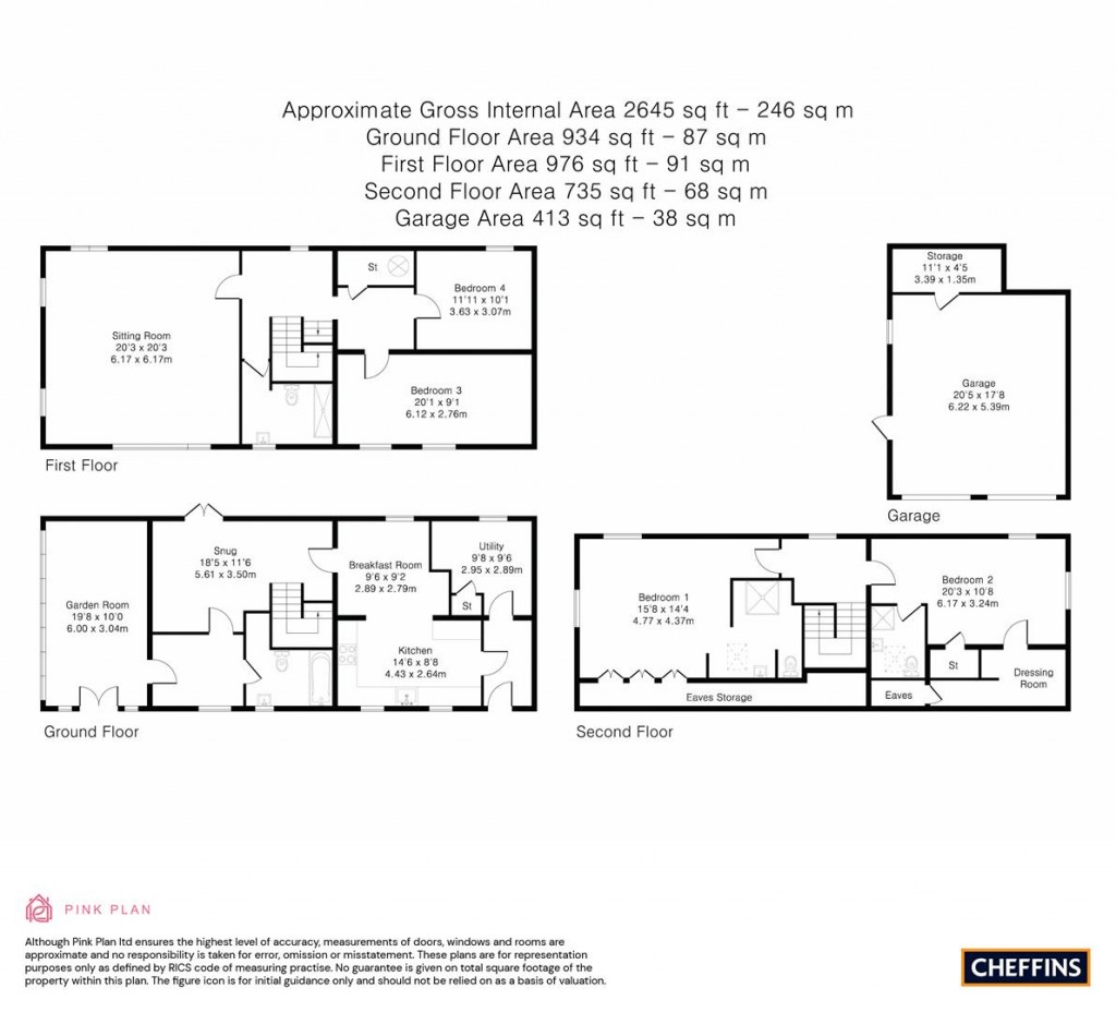 Floorplans For Mill Lane, Linton