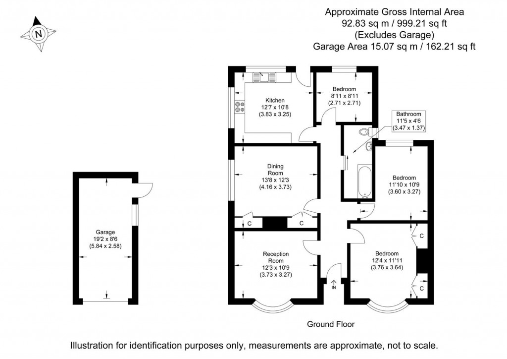Floorplans For Radwinter Road, Sewards End, Saffron Walden