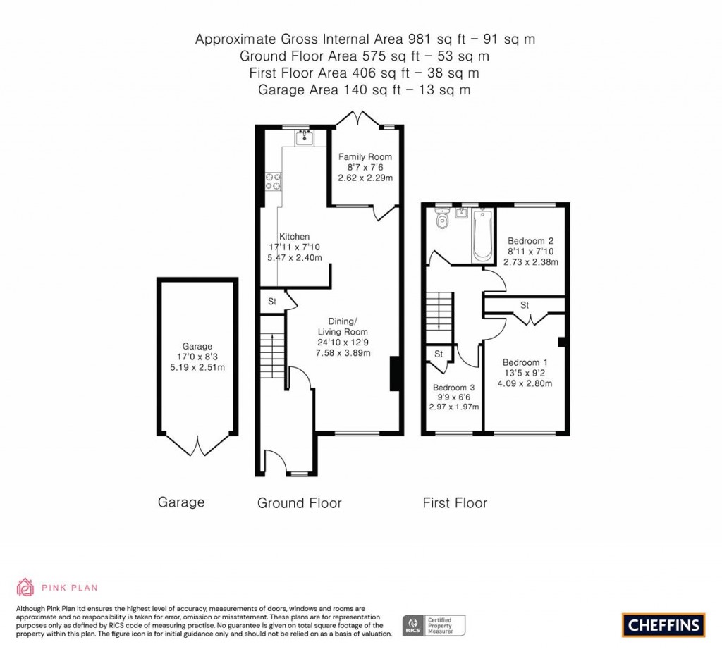Floorplans For Resbury Close, Sawston