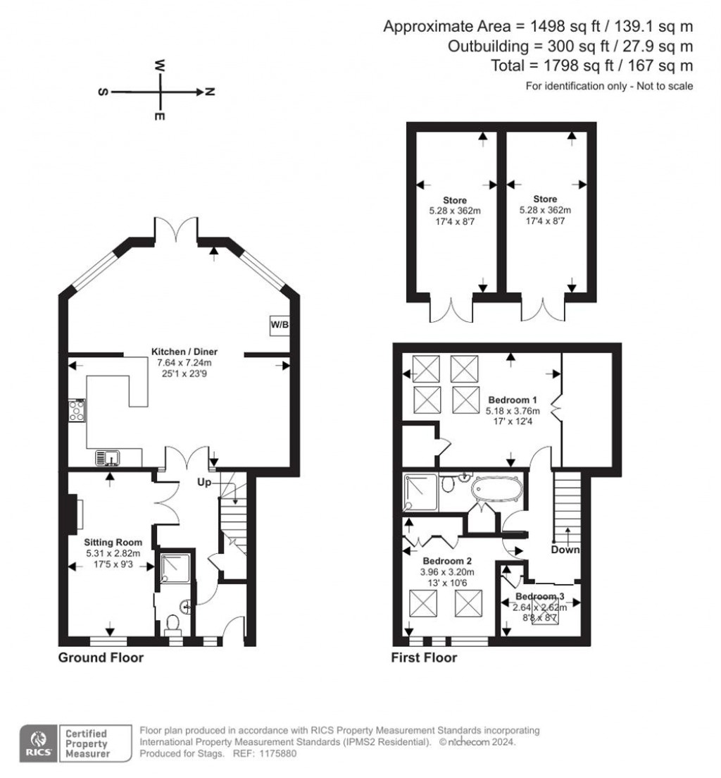 Floorplans For Orchards Farm, Buckerell, Honiton