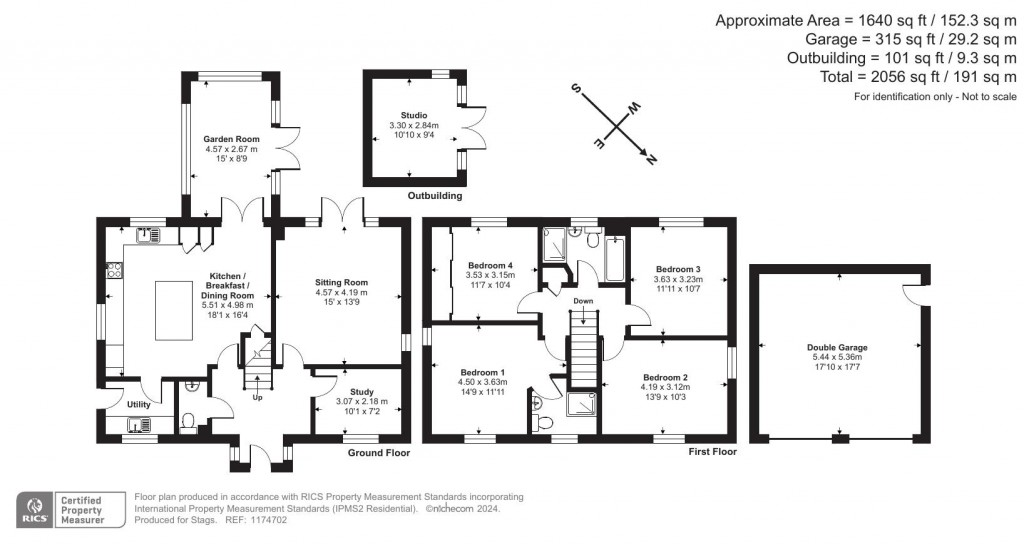 Floorplans For Atherington, Umberleigh