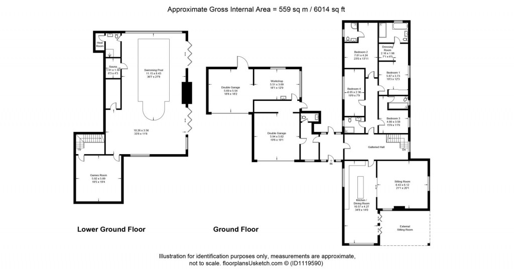 Floorplans For Eastacombe, Barnstaple