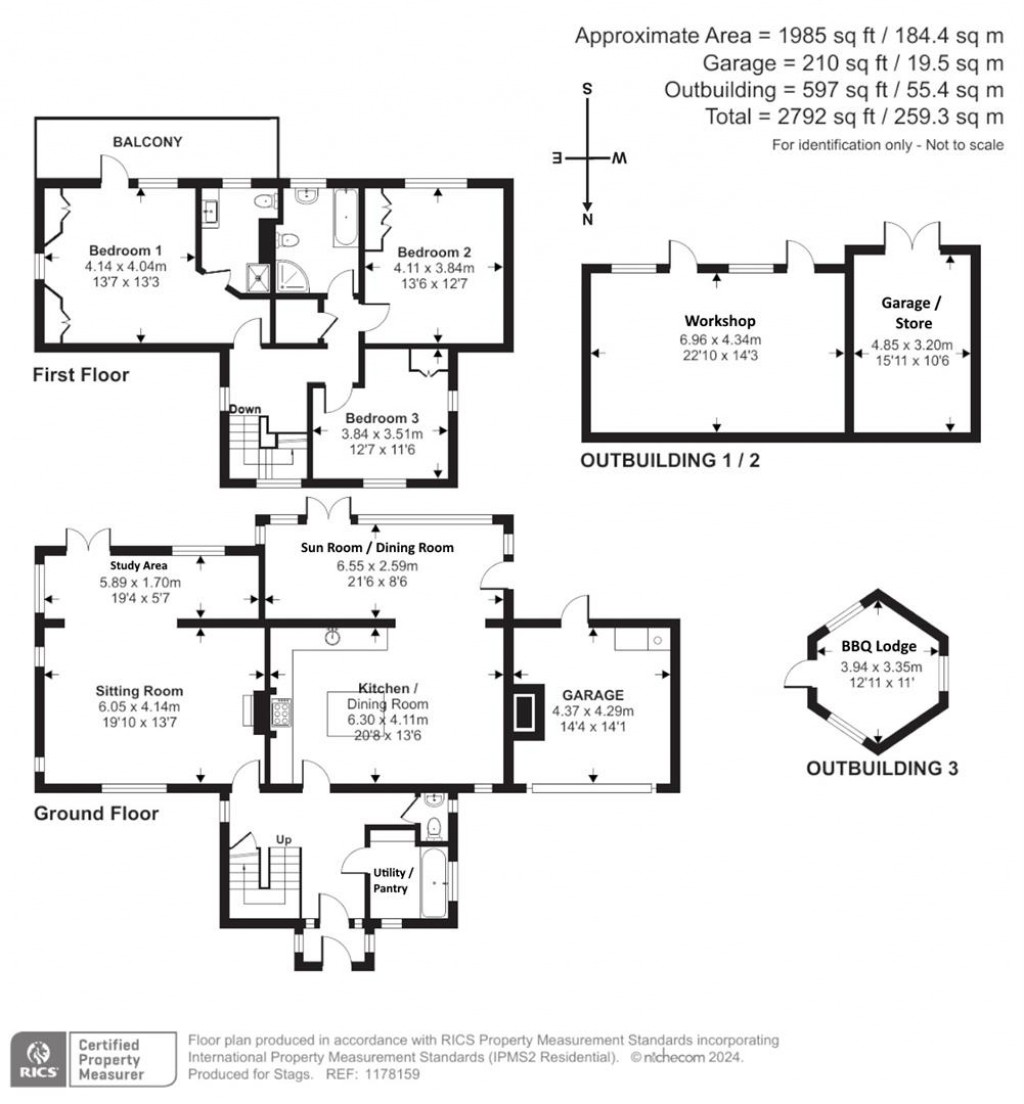 Floorplans For Mary Tavy, Tavistock