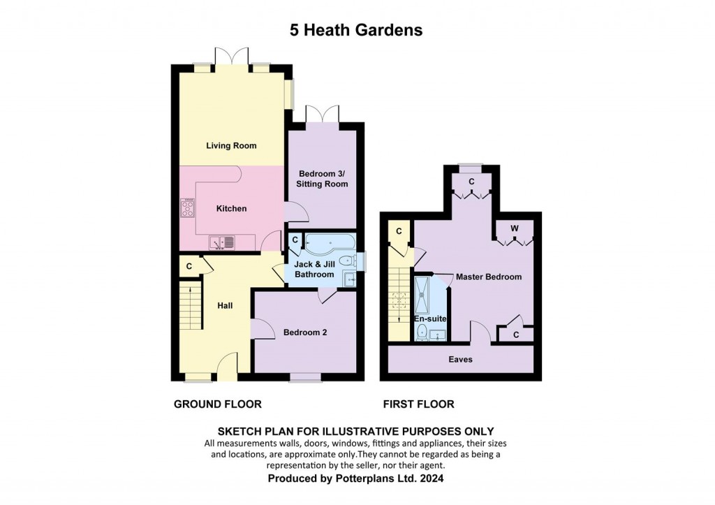 Floorplans For Brighstone, Isle of Wight