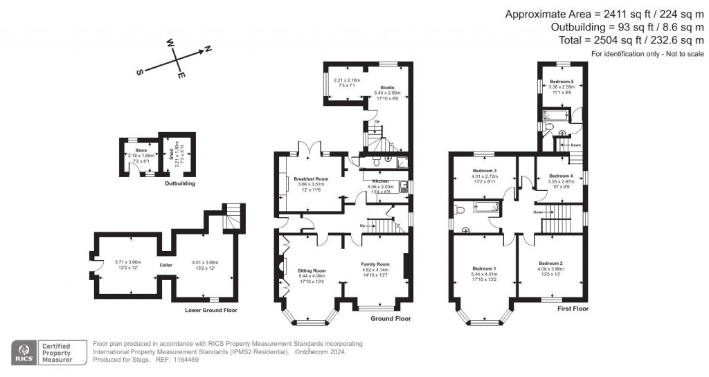 Floorplans For Crock Lane, Bridport