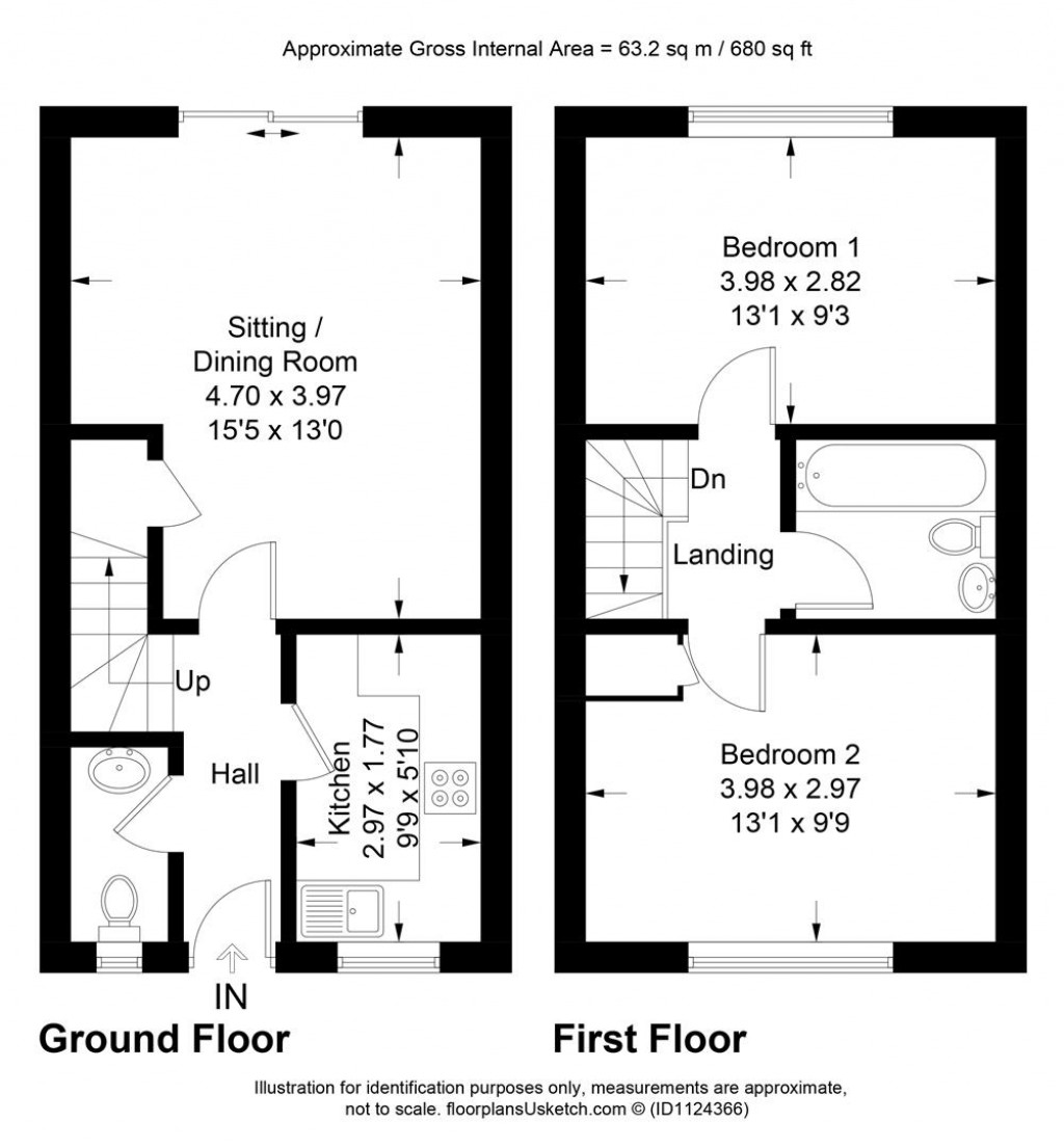 Floorplans For Hemyock, Devon