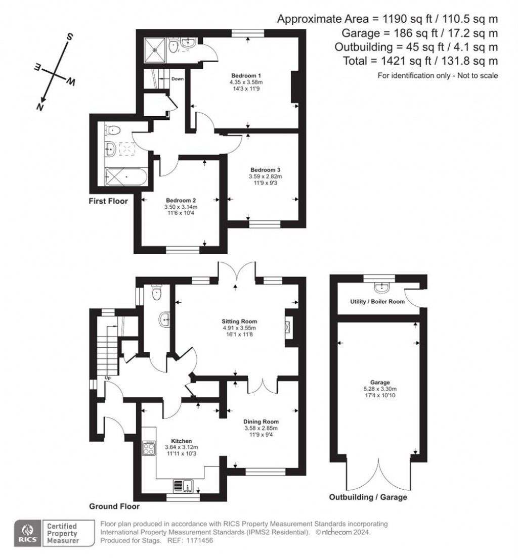 Floorplans For Crackington Haven, Bude
