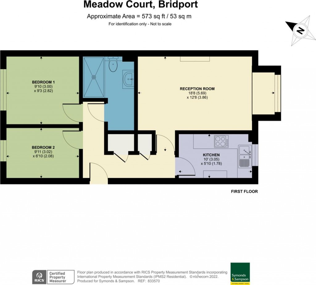 Floorplans For Meadow Court, Bridport