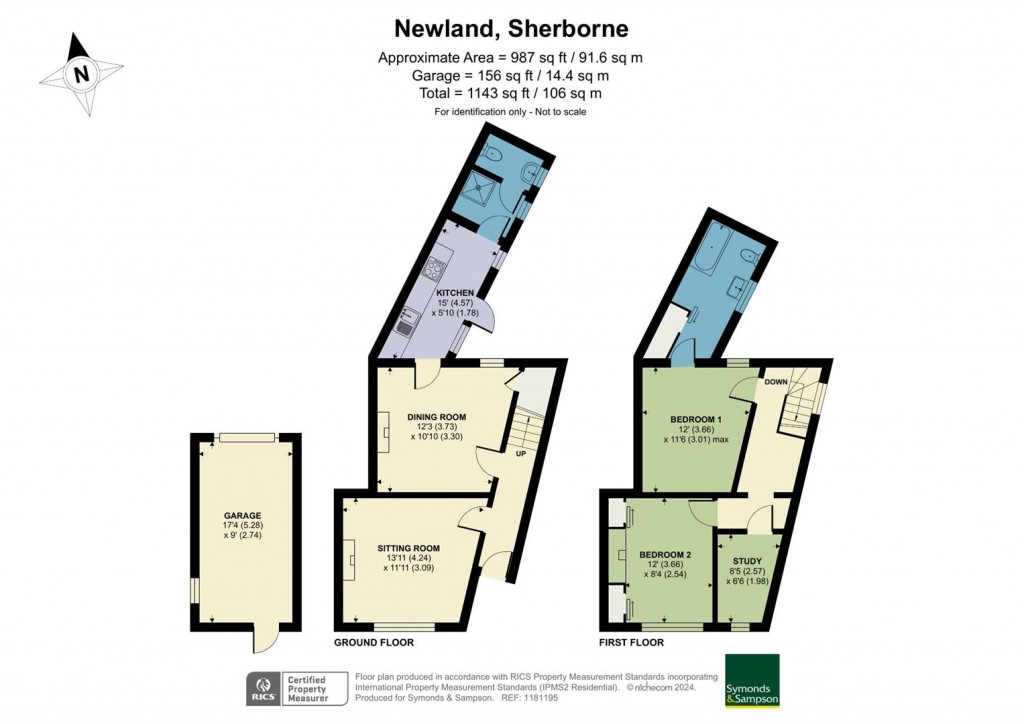 Floorplans For Newland, Sherborne