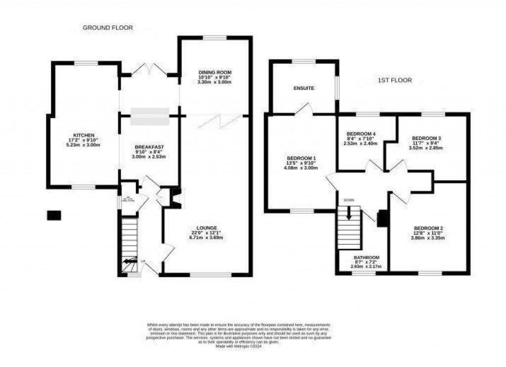 Floorplans For North Street, Steeple Bumpstead, Haverhill
