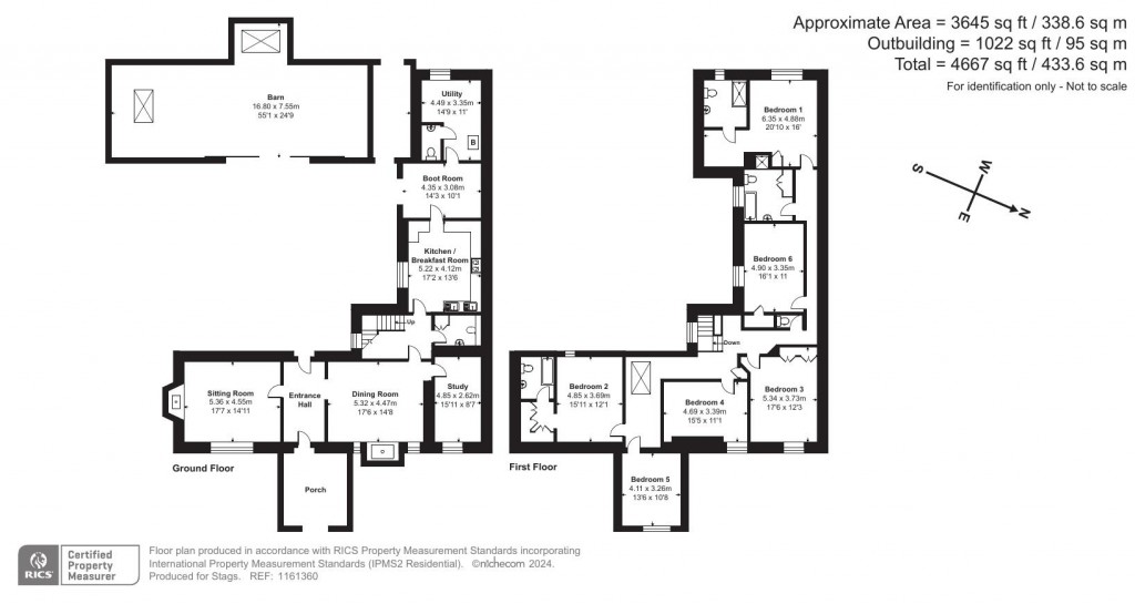Floorplans For Denbury, Newton Abbot