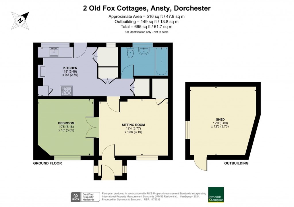 Floorplans For Ansty, Dorchester